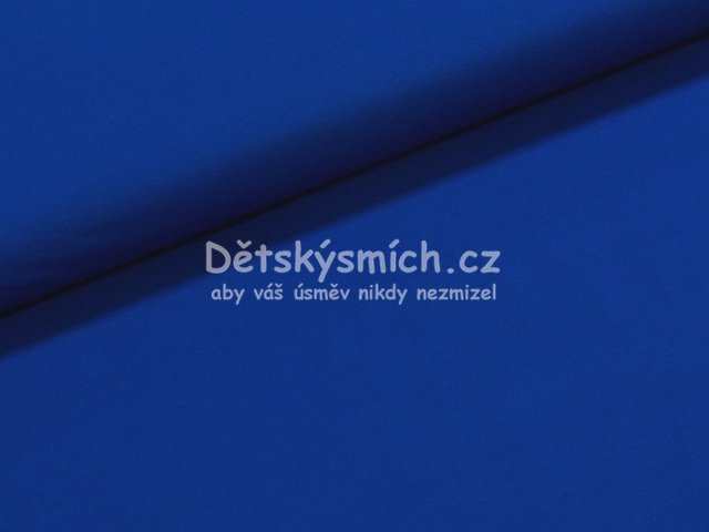 Metr bavlna e 240 cm - krlovsky modr - Kliknutm na obrzek zavete