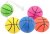 Mek basketbal guma 8,5cm balonek v sce 5 barev