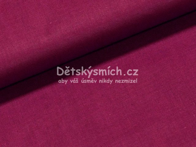 Metr bavlna e 240 cm - fuchsiov - Kliknutm na obrzek zavete