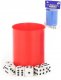 Hra Kostky hrac set 6ks s kalkem 2 barvy plast v krabici