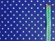 Bavlnn ltka metr - Krlovky modr bl puntk 7mm