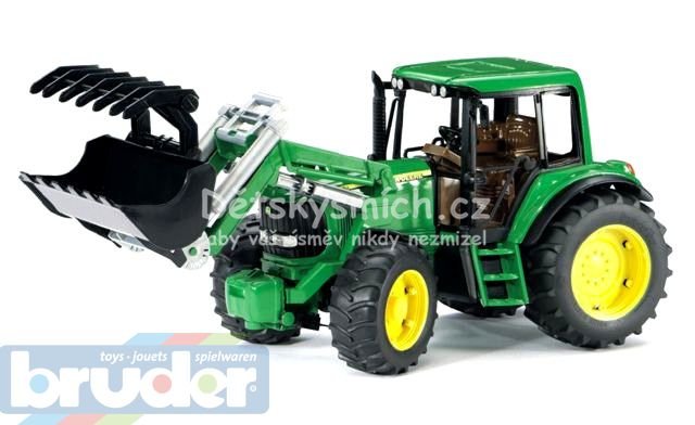 BRUDER 02052 (2052) Traktor John Deere 6920 s pedn lc - Kliknutm na obrzek zavete