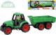LENA Truckies traktor funkn s vlekou 32cm set s pankem v kr