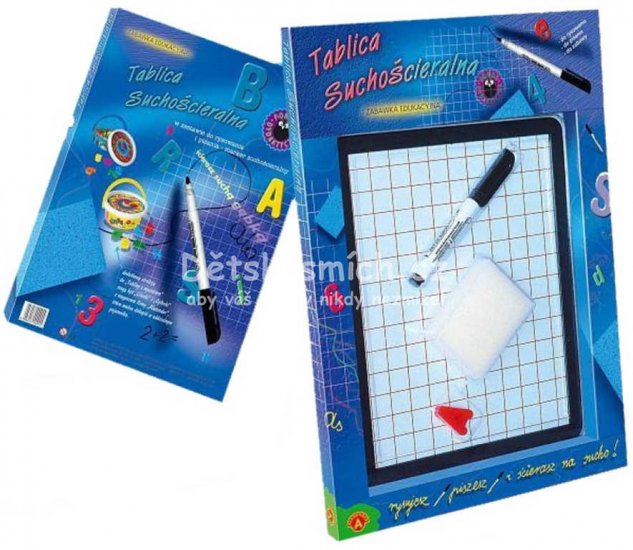 ALEXANDER Tabulka magnetick na malovn set s fixem a houbikou - Kliknutm na obrzek zavete
