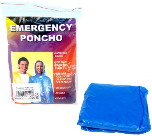Pl�t�nka PONCHO turistick� pro dosp�l� - Kliknut�m na obr�zek zav�ete