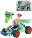 DICKIE RC Auto Toy Story Buggy s figurkou Woodyho na vysílačku 2
