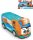 DICKIE ABC Baby městský autobus 22cm s chrastítkem volný chod pl