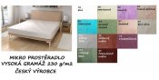 Mikro prostradlo pro topper 210x210 cm vka matrace 30cm