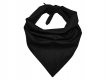 Trendy dámský bavlněný šátek - UNI černý