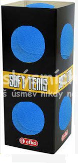 EFKO Mky na soft tenis pnov modr molitanov tenisky - Kliknutm na obrzek zavete