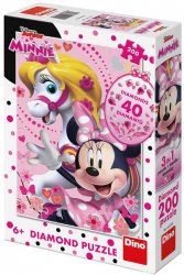 DINO Puzzle 200 dlk Disney Minnie Mouse 33x47cm skldaka s di
