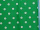 Bavlnn tek trvov zelen - bl puntk 17 mm