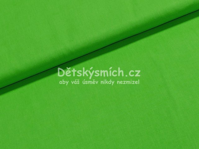Metr bavlna e 240 cm - jablkov zelen - Kliknutm na obrzek zavete