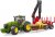 BRUDER 03054 (3054) Set traktor John Deere 7930 + pepravnk na