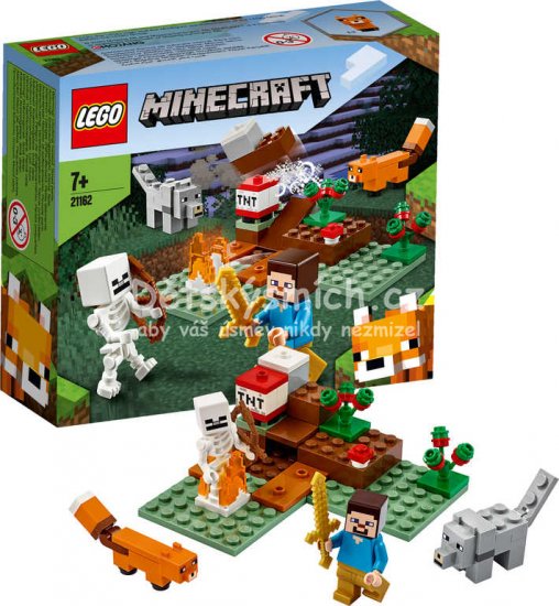 LEGO MINECRAFT Dobrodrustv v tajze 21162 STAVEBNICE - Kliknutm na obrzek zavete