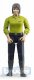BRUDER 60405 Figurka ena tmav kalhoty, zelen koile