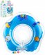Nákrčník baby nafukovací plavací Flipper kruh modrý do vody pro