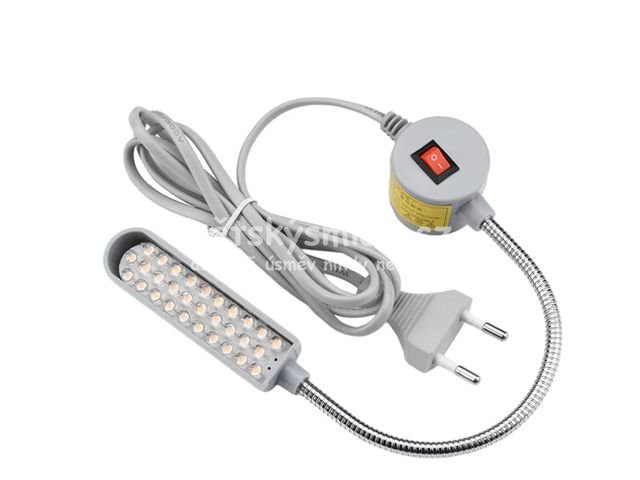 LED pracovn lampa k icmu stroji 30 LED s magnetem - ed - Kliknutm na obrzek zavete