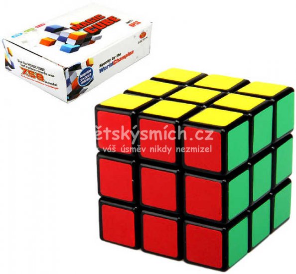 Hlavolam Rubikova Kostka Rubikovka skldaka - Kliknutm na obrzek zavete
