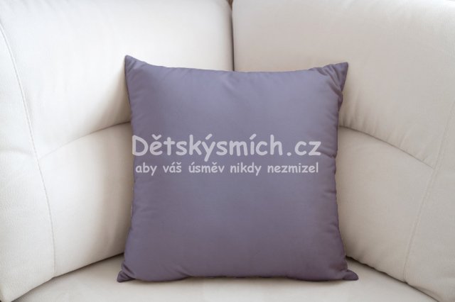 Bavlnn povlak na polt - svtle edomodr - Kliknutm na obrzek zavete