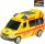 Auto ambulance 18cm sanitka na baterie na setrvank Svtlo Zvuk