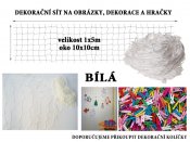 Bl dekoran s na zavovn 5x1m oko 10x10cm