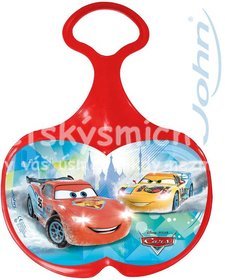 JOHN Kluzk na snh s obrzkem Disney Cars (Auta) erven pro kl - Kliknutm na obrzek zavete