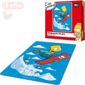 EFKO Puzzle The Simpsons Bart na snowboardu skldaka 21x15cm 54