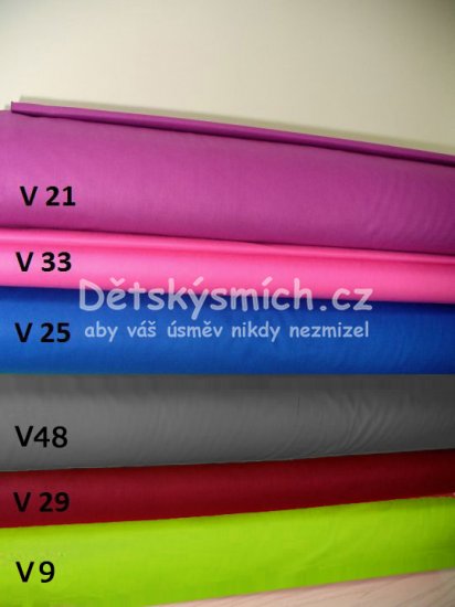 Pltn prostradlo jednobarevn 240x260 cm 2. sada - Kliknutm na obrzek zavete