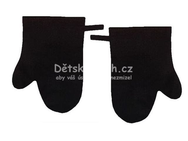 Kuchysk bavlnn chapky 2 ks - ern - Kliknutm na obrzek zavete