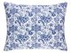 Povlak na polt Modr kvty romance na bl 40x40cm