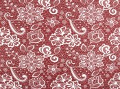 Bavlnn ltka metr - Bl kvty romance na vnov .160