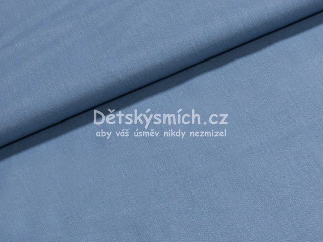 Metr bavlna e 240 cm - azurov modr - Kliknutm na obrzek zavete