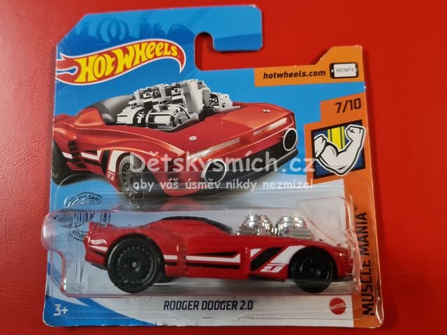 Hot Wheels anglik Rodger Dodger 2.0, Muscle Mania 7/10 - Kliknutm na obrzek zavete