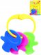 Baby chrastítko plastové klíče barevné pro miminko na kartě