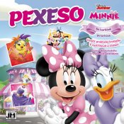 JIRI MODELS Pexeso v seitu Minnie Mouse s krabikou a omalovnk