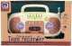 Radio (kazeťák) dětský retro radiomagnetofon s písničkami na bat