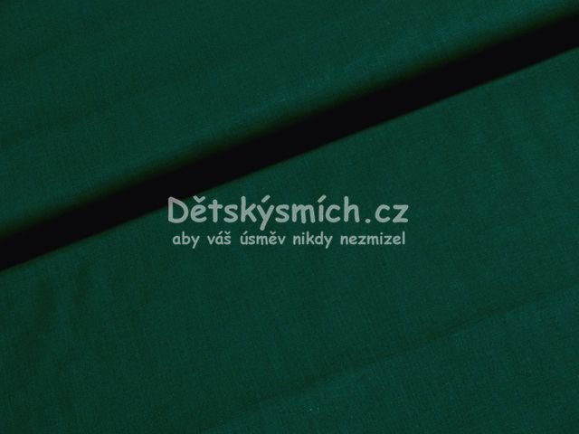 Metr bavlna e 240 cm - tmav zelen lesn - Kliknutm na obrzek zavete