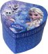 Šperkovnice dětská modrá srdce se zrcátkem Frozen (Ledové Králov