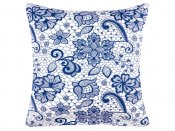 Povlak na polt Modr kvty romance na bl 40x40cm