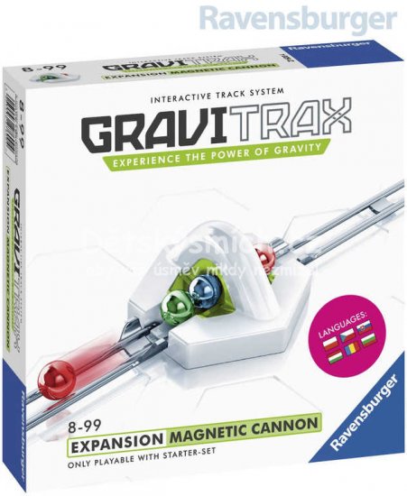 RAVENSBURGER Stavebnice GraviTrax Magnetick kanon rozen ke - Kliknutm na obrzek zavete