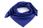 Bavlněný šátek - barva královsky modrá [uni-29]