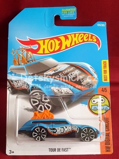 Hot Wheels anglik Tour De Fast, HW Digital Circuit 4/5 - Kliknutm na obrzek zavete