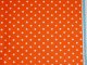 Bavlnn tek syt oranov - bl puntk 7 mm