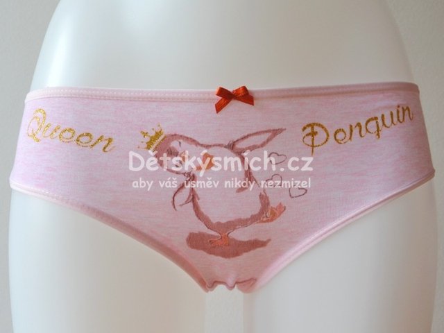 D�tsk� kalhotky Tu���k 8-9 let (134/140) oran�ov� ma�li�ka - Kliknut�m na obr�zek zav�ete