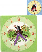 AKIM Hodiny paprov vukov 21x21cm Krtek (Krteek) rzn druhy