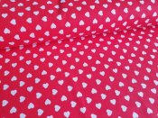 Bavlnn ltka metr - Bl srdka na erven