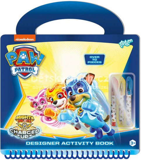 Kniha kreativn� Tlapkov� Patrola (Paw Patrol) set se samolepkami - Kliknut�m na obr�zek zav�ete