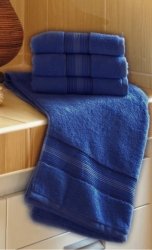 LUXUSNÍ sada ručník + osuška DITA (500mg/m2) - tmavě modrá [sada-dita29-ru]