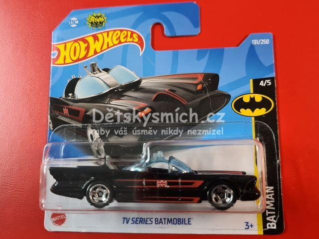 Hot Wheels angli��k TV Series Batmobile, Batman 4/5 - Kliknut�m na obr�zek zav�ete